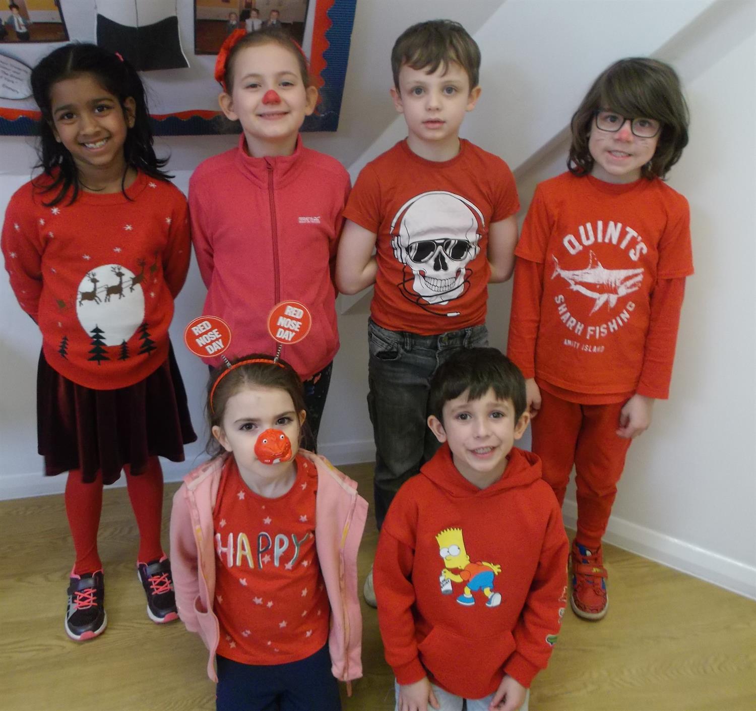 kids red nose day clothes